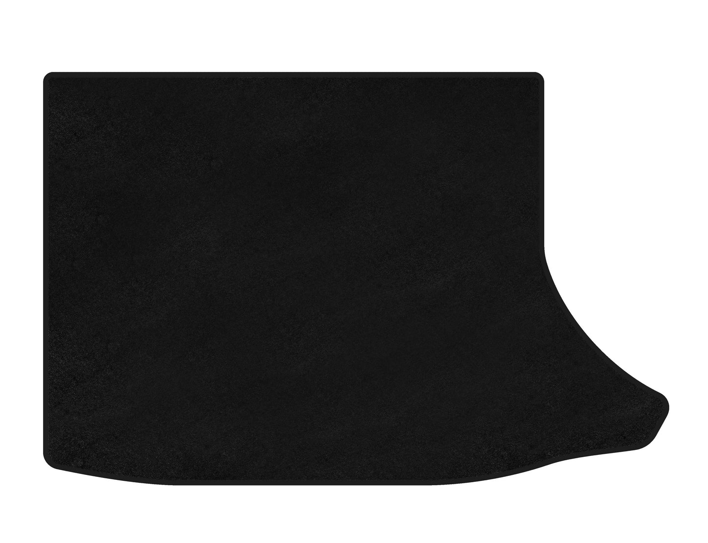 Premium Textile Trunk Mat (HB, Hybrid, Black) for Lexus CT200H 2011-2022 - image 1