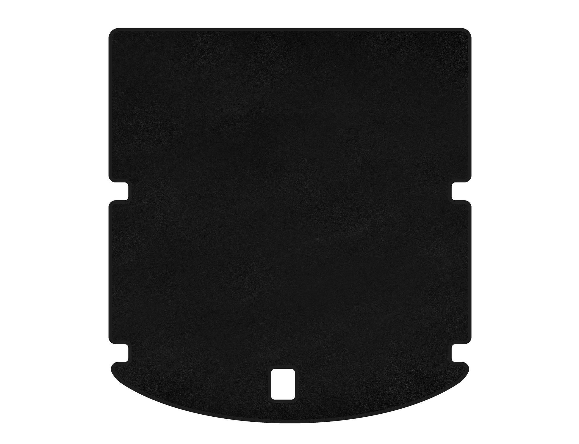 Trunk mat textile Premium (Coupe, Black) for Audi A5 2016-2025 - image 1