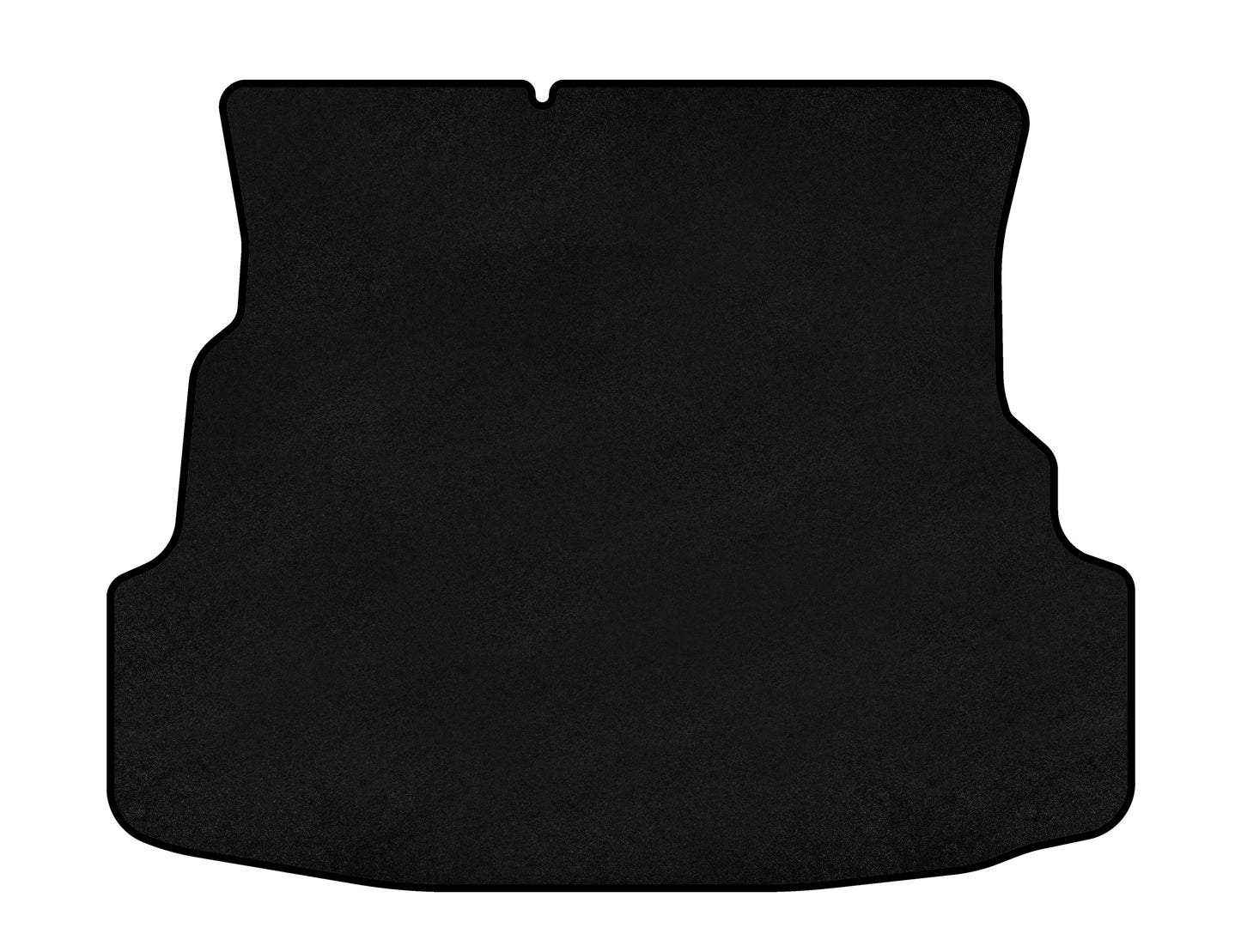 Trunk Mat Textile Premium (SD, Black) for Renault Symbol 2008-2013 - image 1