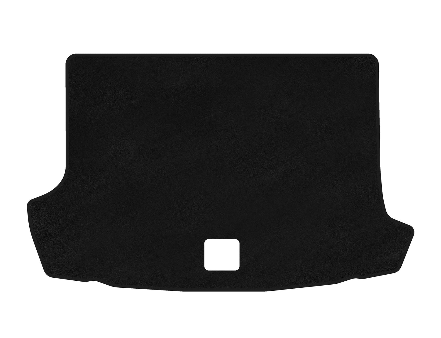 Trunk Mat Textile Classic V2 (5-Door, Black) for Volkswagen T-Roc 2017-2025 - image 1