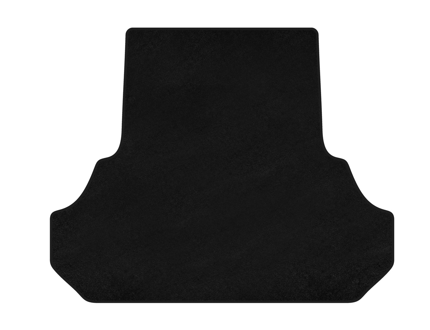 Trunk Mat Textile Classic (2015-2023, SD, Black) for Dodge Charger 2010-2023 - image 1