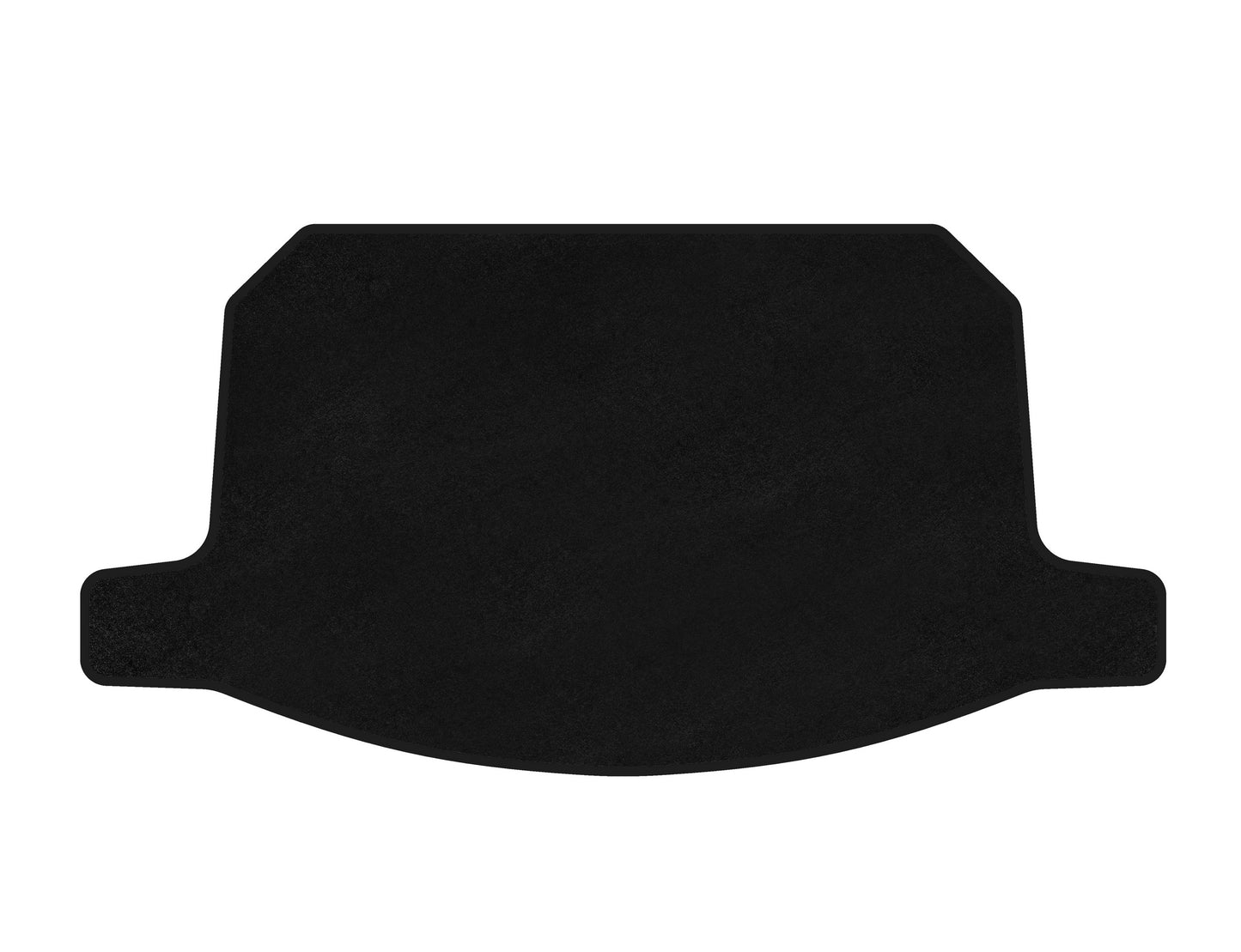 Premium Textile Trunk Mat (Hybrid, Black) for Nissan Qashqai 2021- - image 1