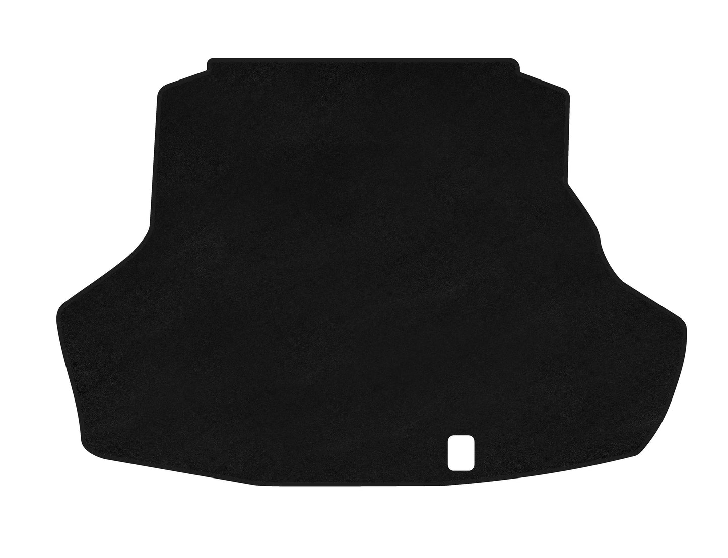 Trunk Mat Textile Classic (2012-2015, SD, Black) for Lexus ES 2012-2018 - image 1