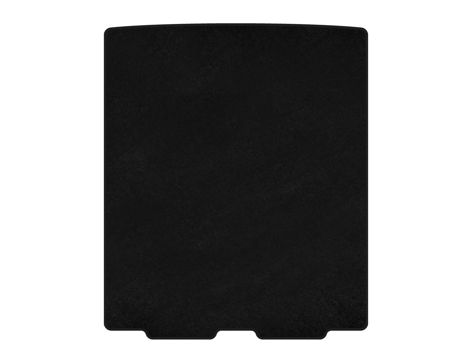 Premium textile trunk mat (2015-2019, 5-seater, Black) for Ford Explorer 2011-2019 - image 1