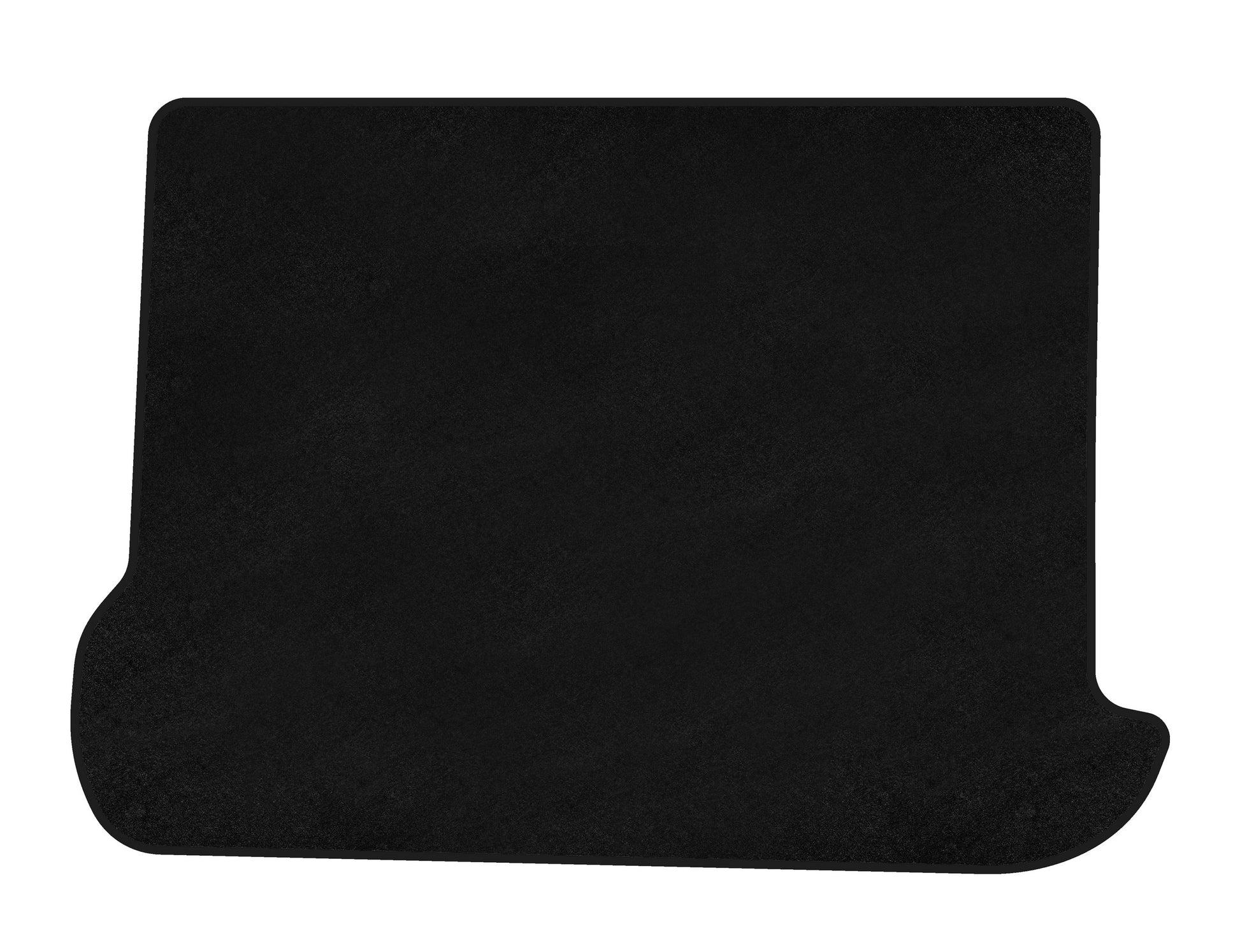 Premium Textile Trunk Mat (Black) for Opel Combo 2002-2012 - image 1
