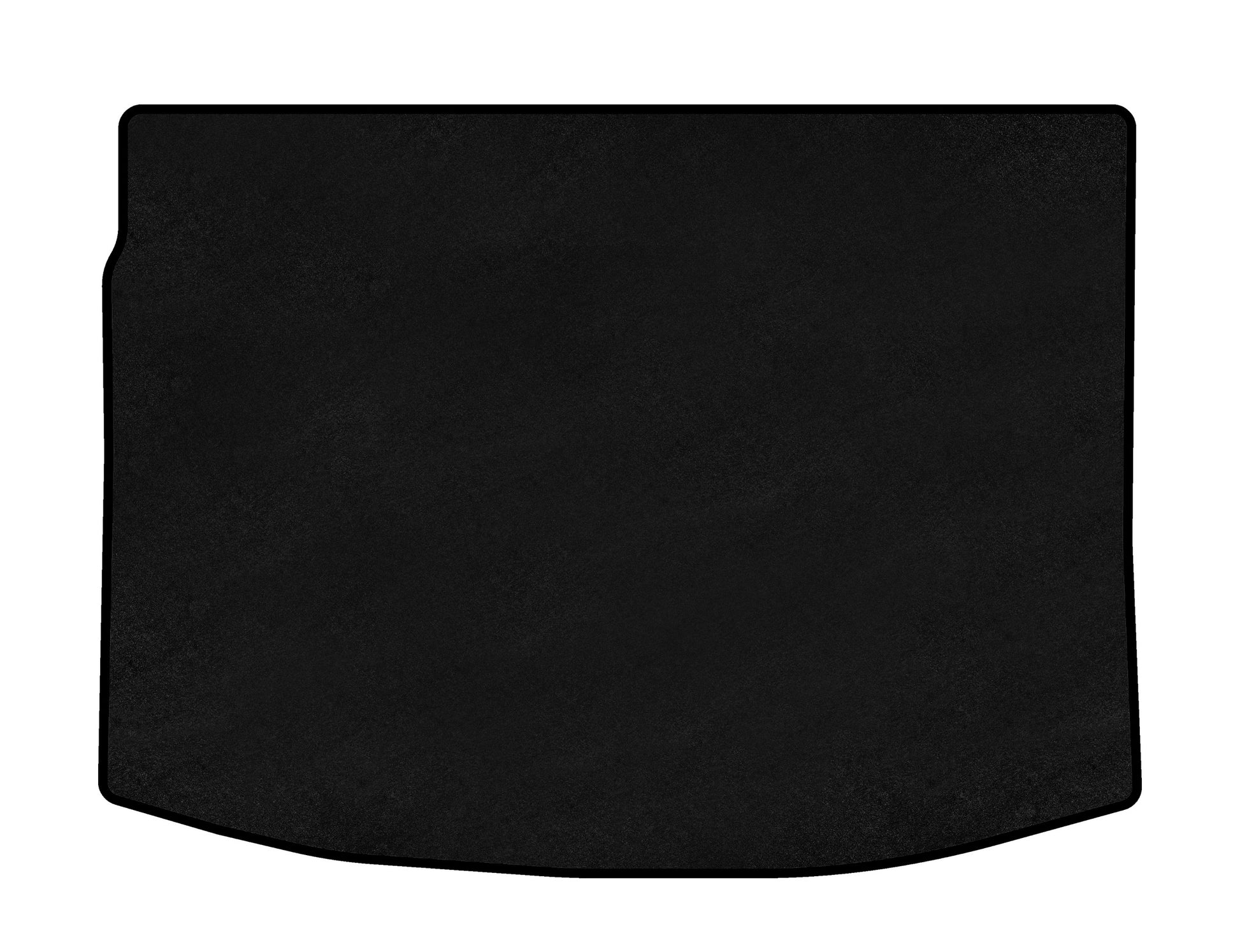 Premium Textile Trunk Mat (Black) for Subaru XV 2017-2023 - image 1