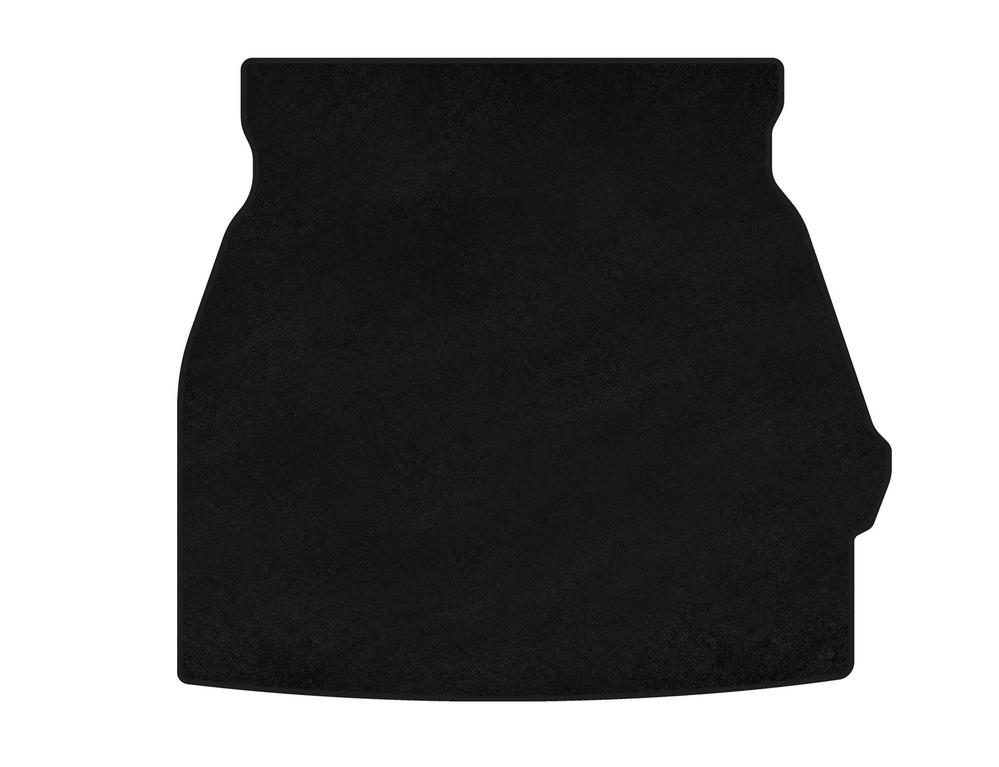 Trunk Mat Textile Classic V-1 (SD, Black) for BMW 5 Series E34 1988-1995 - image 1