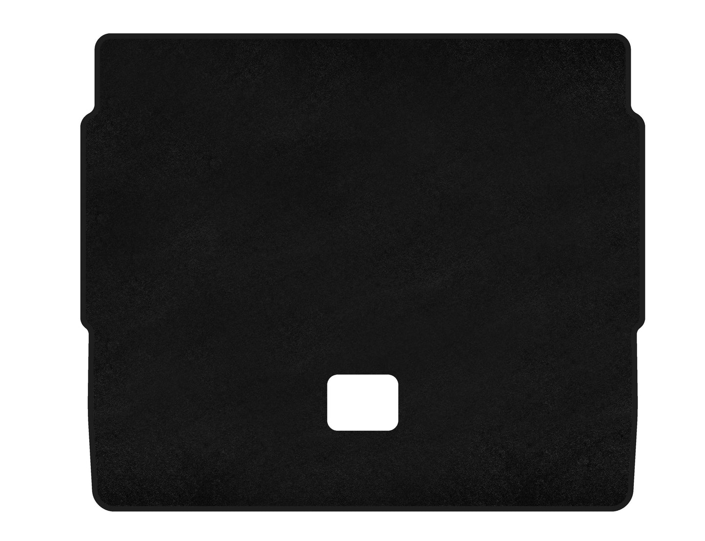 Trunk Mat Textile Classic (2016-2020, Black) for Peugeot 3008 2016-2023 - image 1