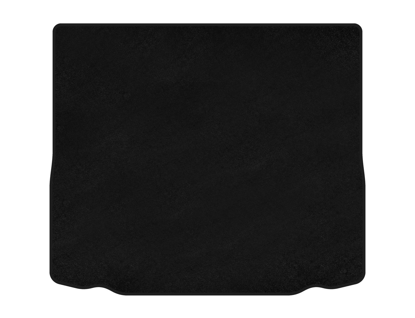 Trunk Mat Textile Premium (SD, Black) for Peugeot 407 2004-2011 - image 1