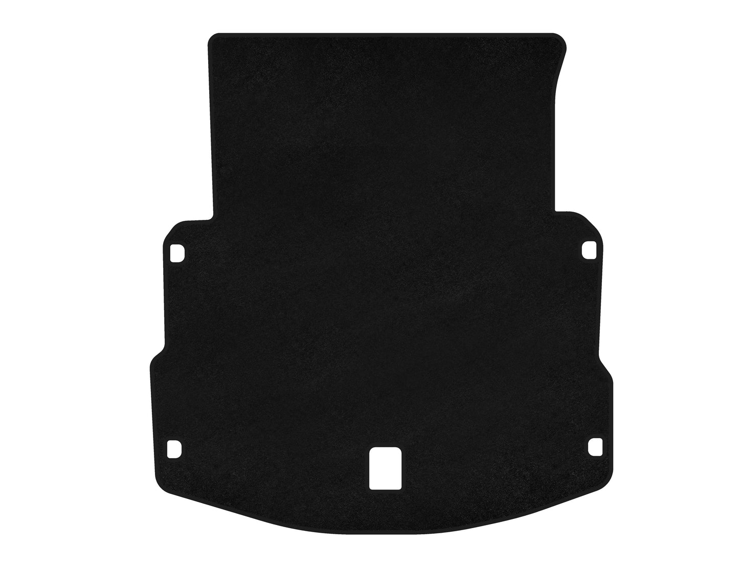 Trunk Mat Textile Classic (Long, Black) for Audi A8 2018- - image 1