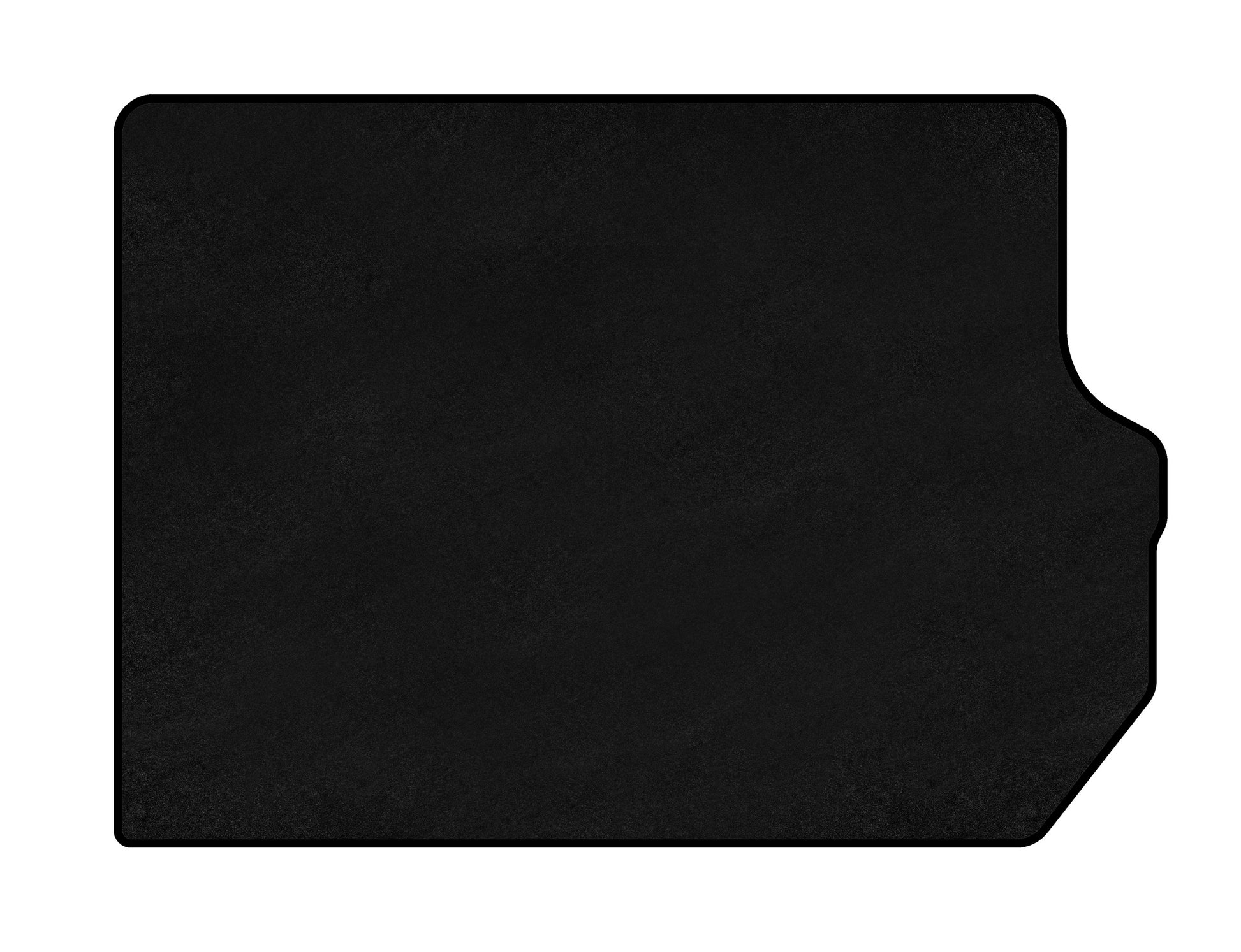 Trunk mat textile Classic (Black) for Dodge Nitro 2007↗ - image 1