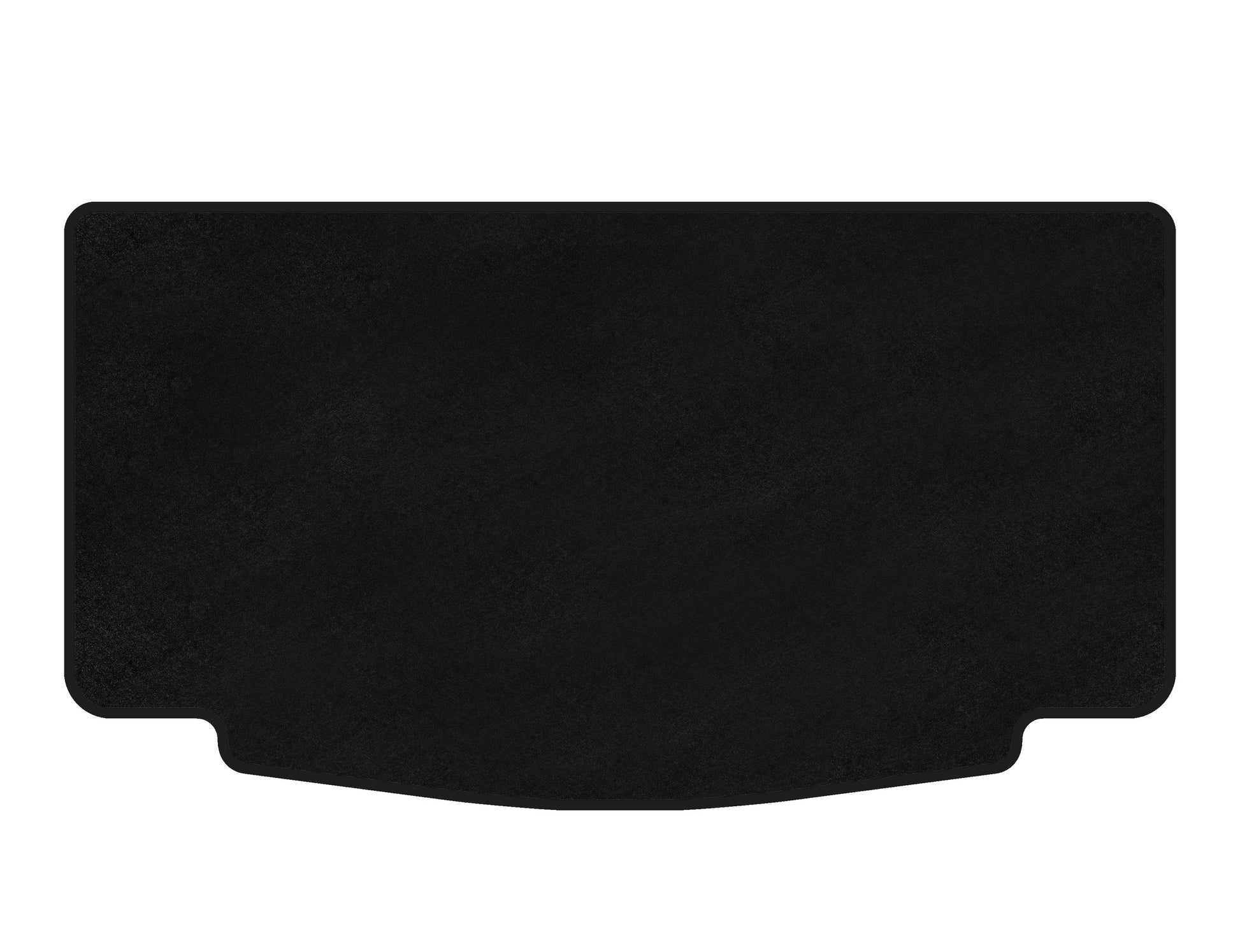 Premium Textile Trunk Mat (HB, Black) for Hyundai I-10 2014-2017 - image 1