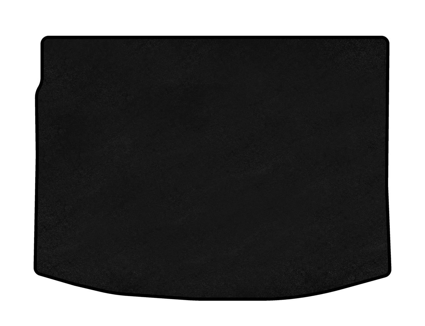 Premium Textile Trunk Mat (Black) for Subaru XV 2017-2023 - image 1