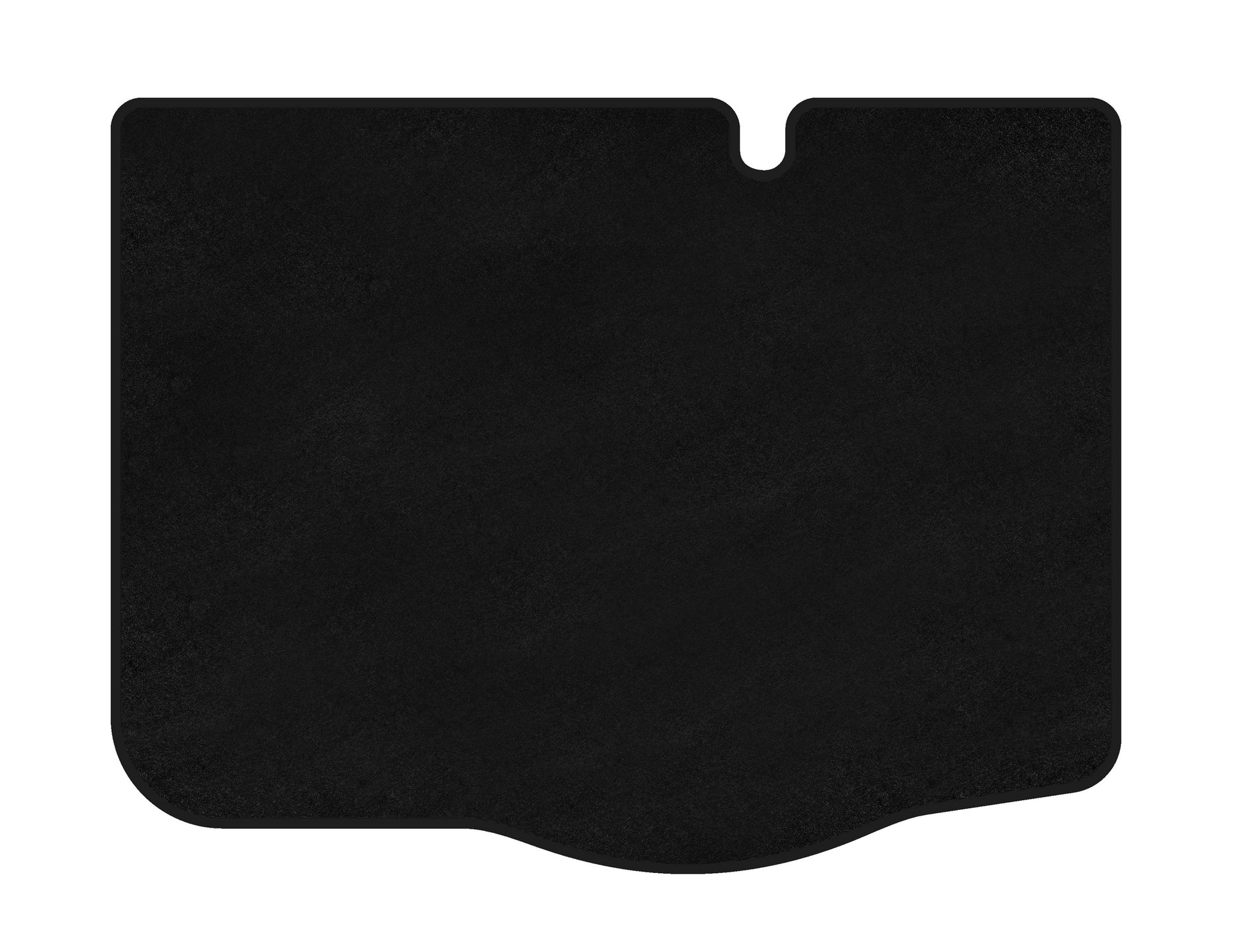 Trunk Mat Textile Classic (HB, 5-Door, Pre-Facelift, Black) for Fiat Punto Grande/EVO 2006-2018 - image 1