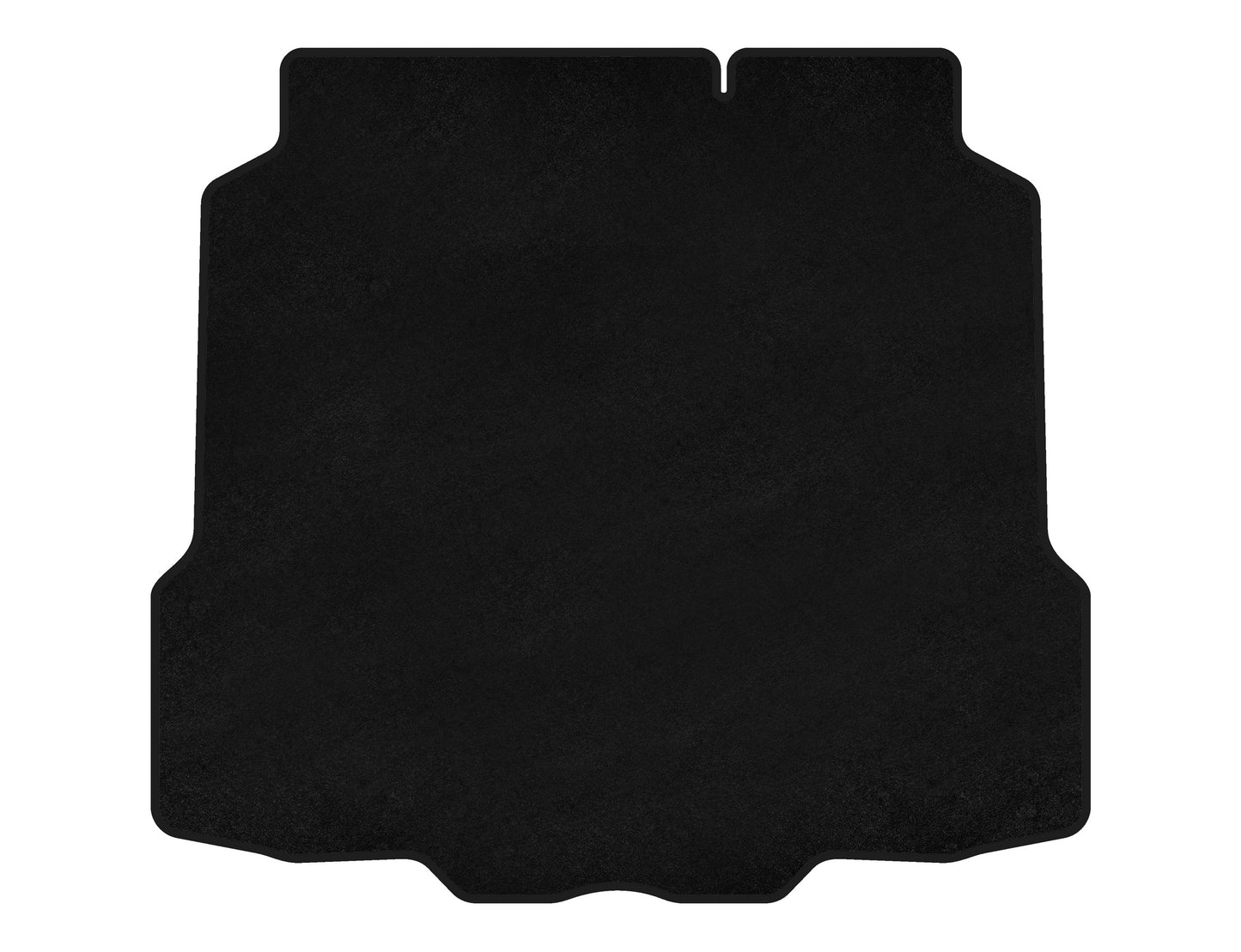 Trunk Mat Textile Classic (SD, Black) for Toyota Yaris 2010-2020 - image 1