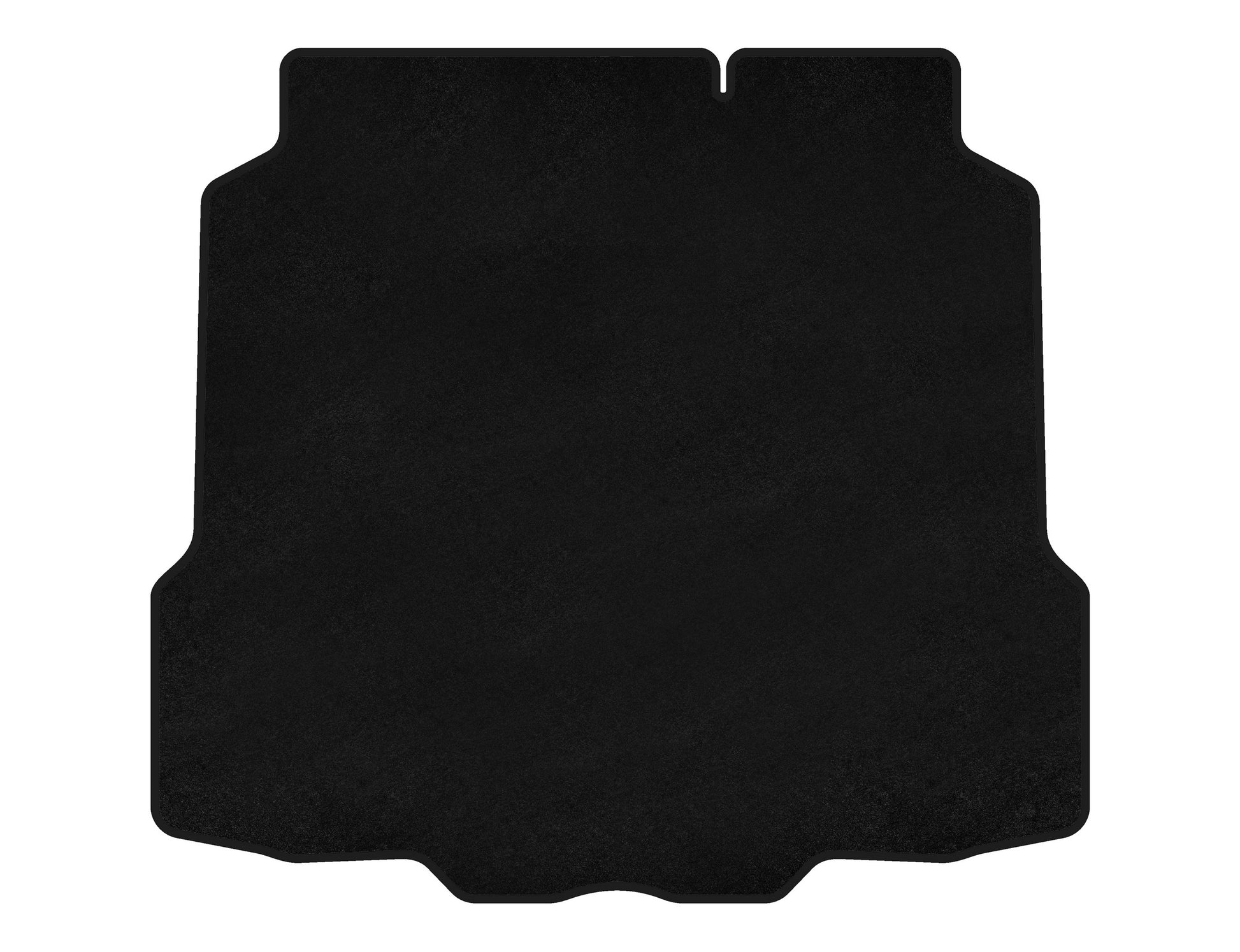 Trunk Mat Textile Classic (SD, Black) for Toyota Yaris 2010-2020 - image 1