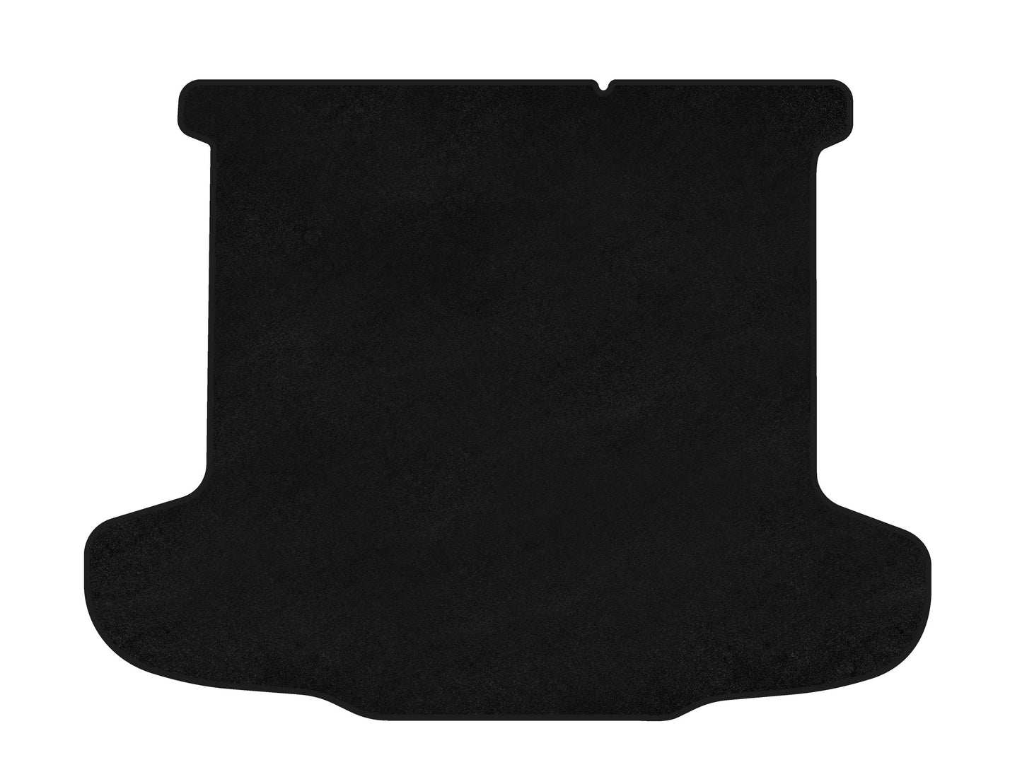 Trunk Mat Textile Premium (SD, Black) for Fiat Tipo 2016- - image 1