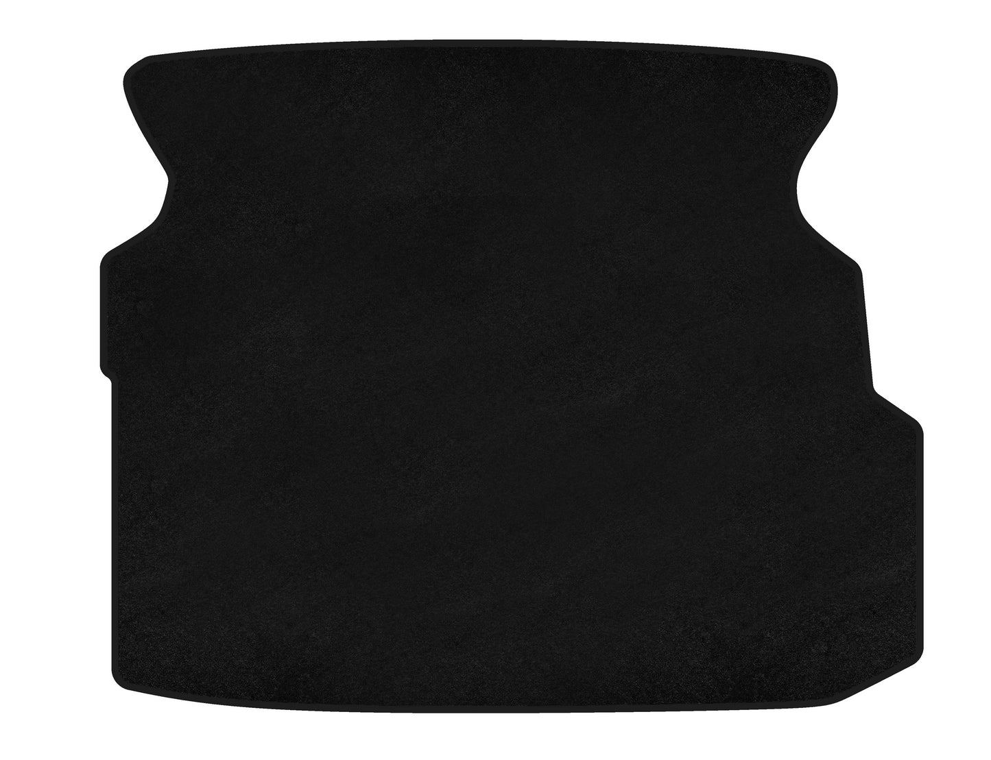 Premium Textile Trunk Mat (2005-2009, SD, Black) for Geely CK-1 2005-2008 - image 1
