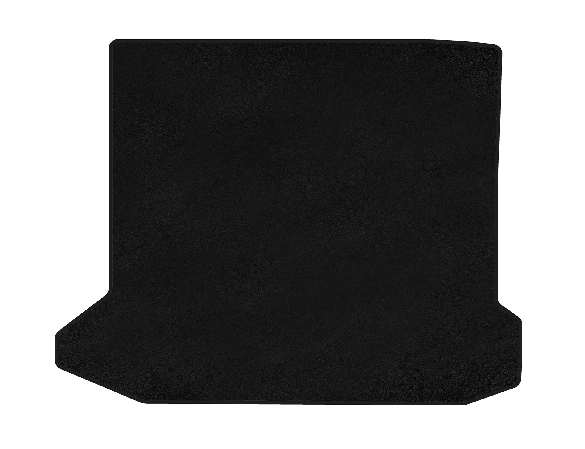 Premium Textile Trunk Mat (Electric, Black) for Hyundai Ioniq 5 2021- - image 1