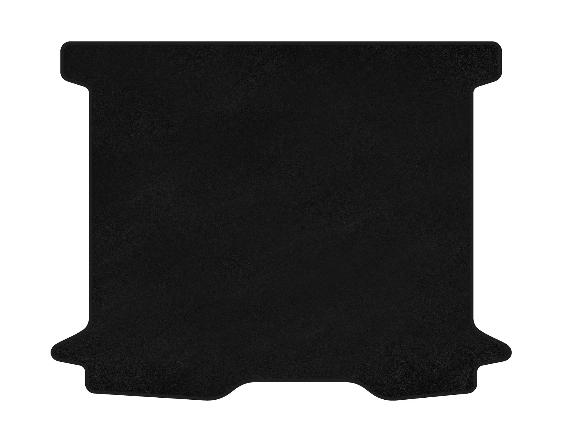 Trunk Mat Textile Classic (Black) for Renault Dokker 2013-2022 - image 1
