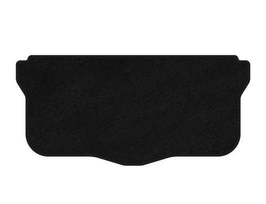 Trunk mat textile Premium (HB, Black) for Citroen C-1 2014-2021 - image 1