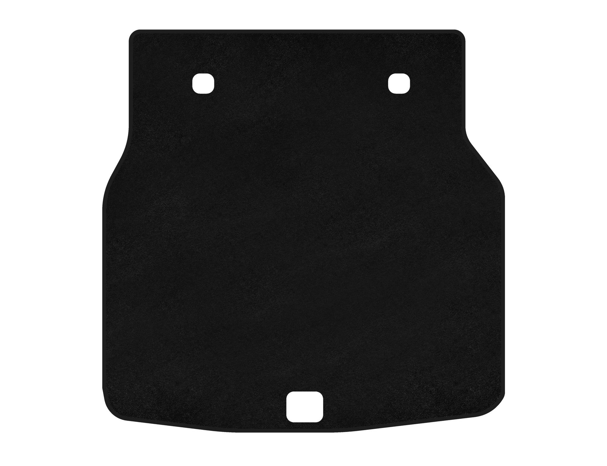 Premium Textile Trunk Mat (2001-2004, Black) for Mercedes C-class W203 2000-2007 - image 1