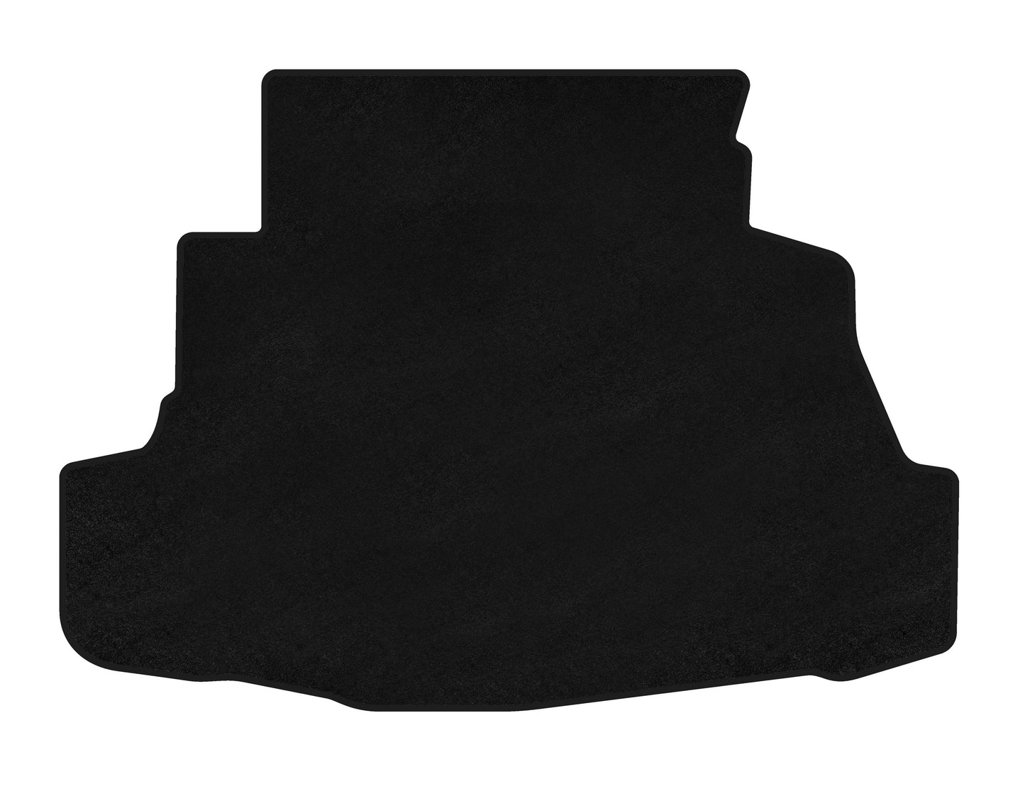 Trunk Mat Textile Classic (SD, Black) for Nissan Primera P12 2002-2007 - image 1