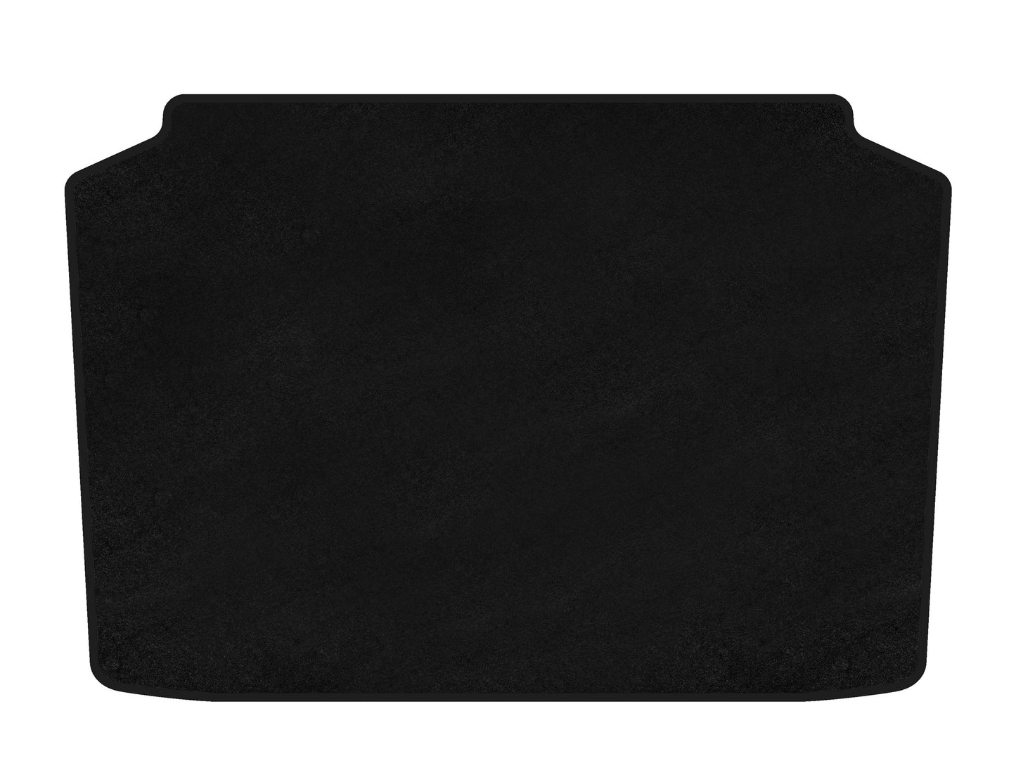Premium Textile Trunk Mat (HB, 3/5-door, Black) for Volkswagen Polo 2001-2009 - image 1