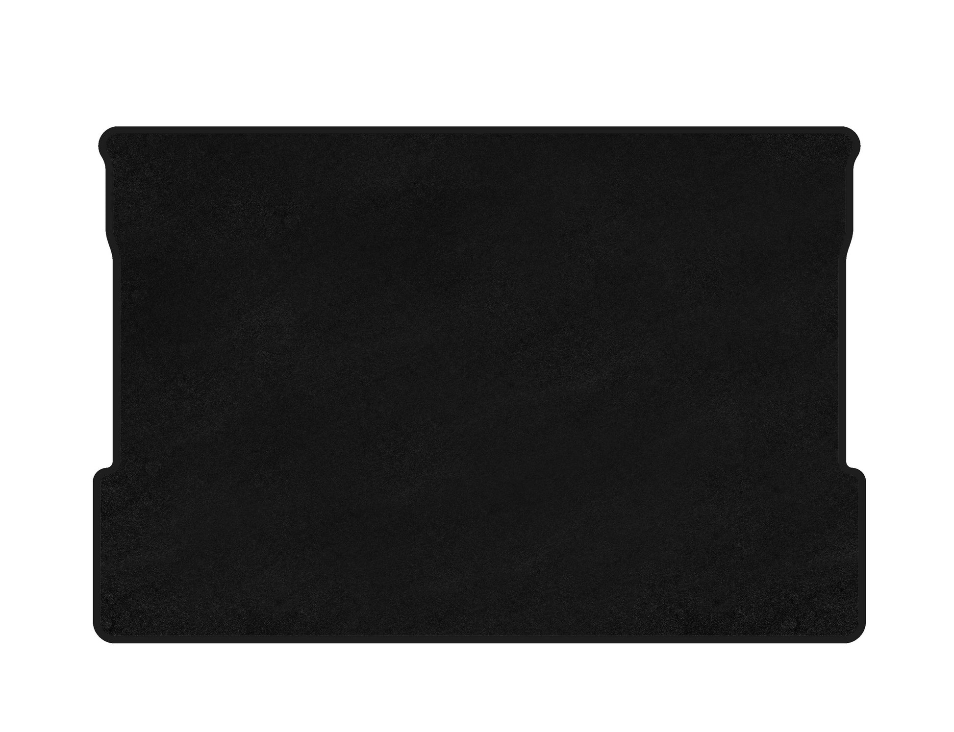 Trunk mat textile Classic (Black) for Ford Courier 2014-2023 - image 1