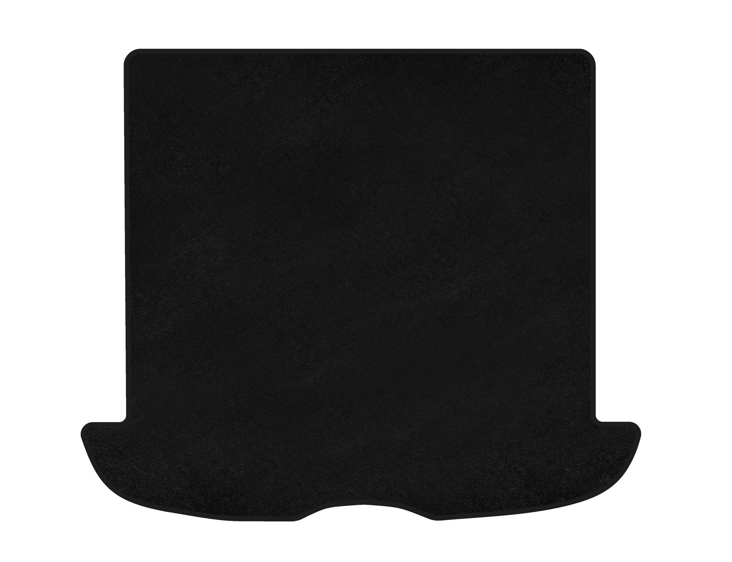 Trunk Mat Textile Classic (2007-2012, SW, Black) for Volvo V50 2004-2012 - image 1