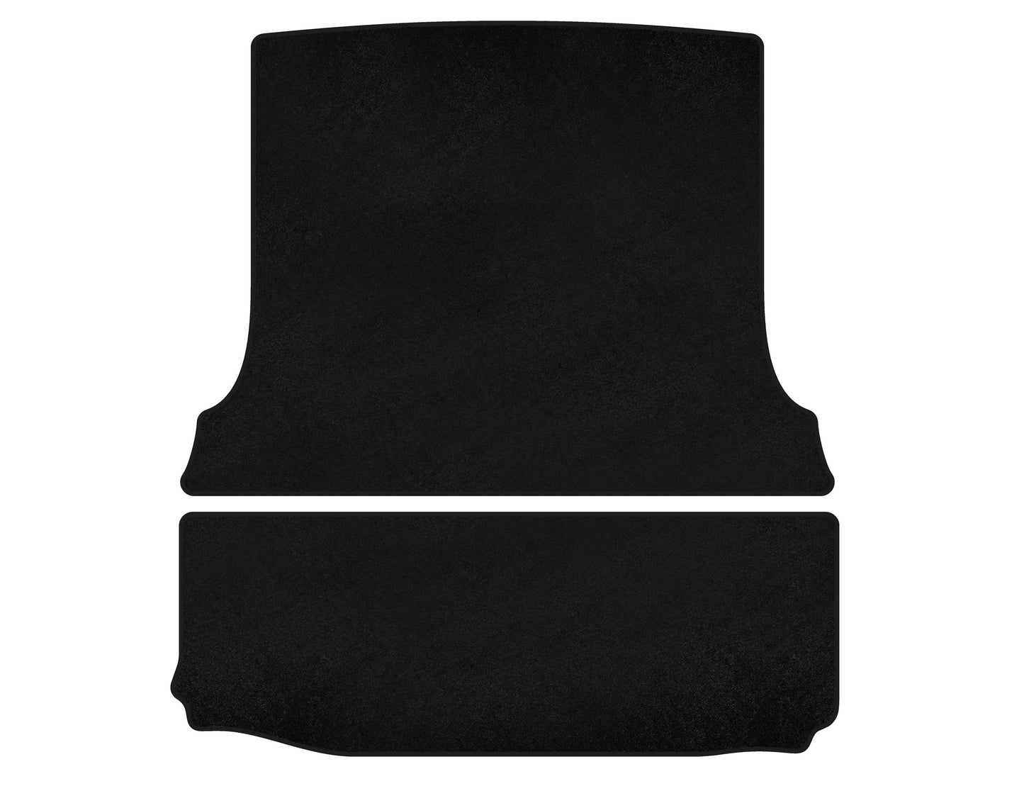 Textile Trunk Mat Premium (Cargo, Black) for Fiat Fiorino/Qubo 2008-2024 - image 1