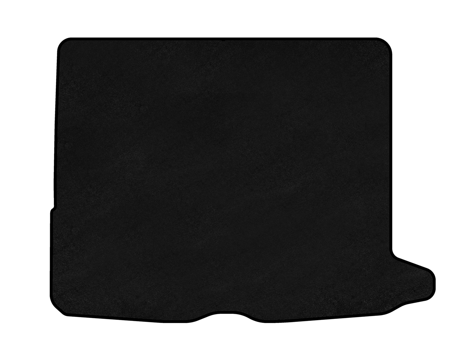 Trunk Mat Textile Classic (Black) for Mercedes GLC X253 2015-2022 - image 1