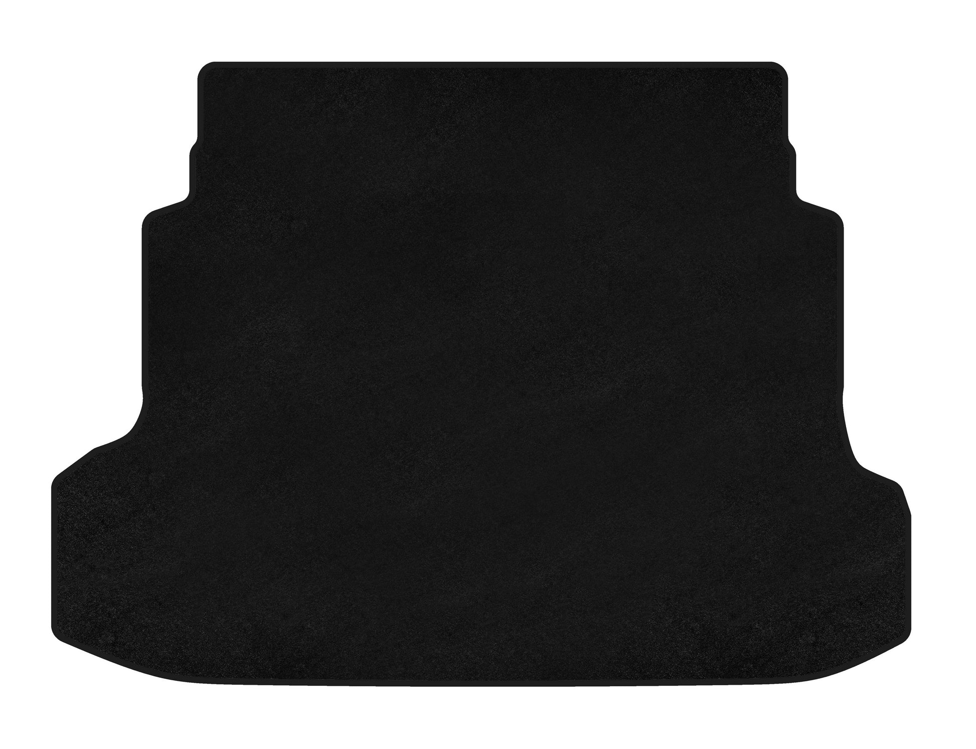 Trunk Mat Textile Classic (SD, Black) for Kia Cerato 2 2010-2013 - image 1