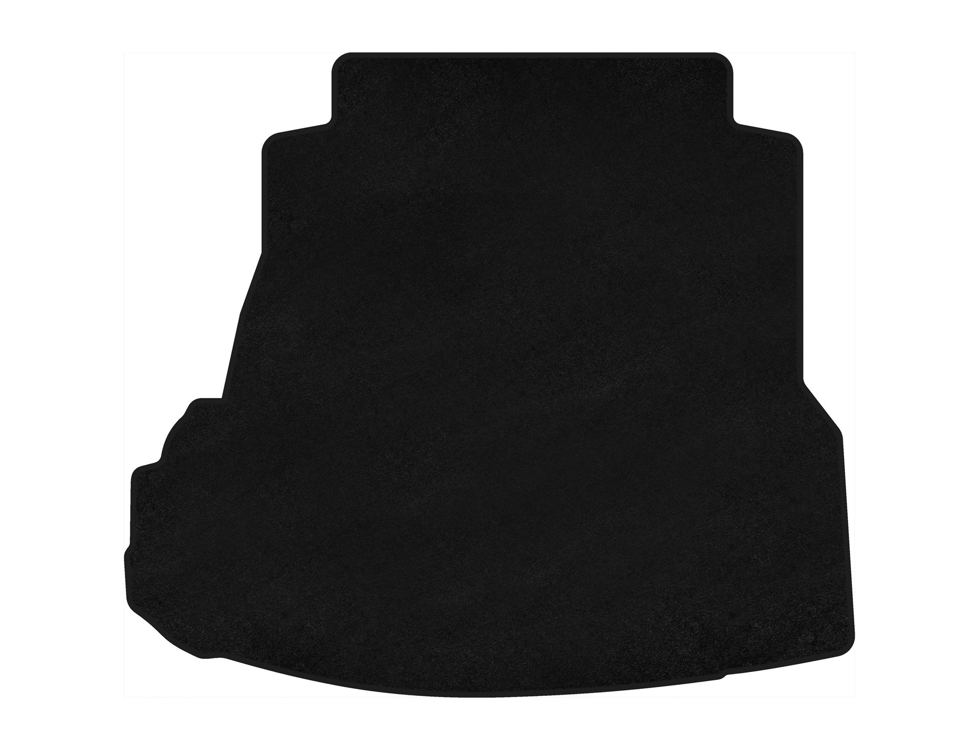 Premium Textile Trunk Mat (Sedan, Black) for Audi A4 B5 1994-2001 - image 1