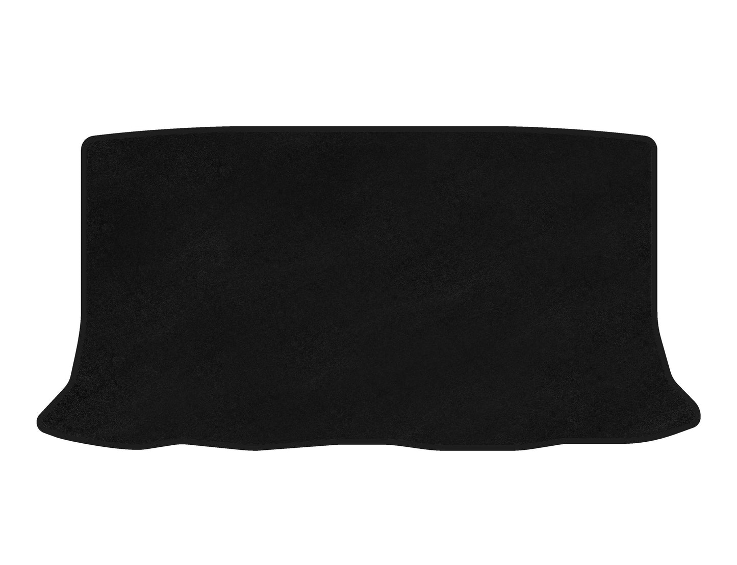 Trunk mat textile Classic (HB, Black) for Nissan Micra K12 2003-2010 - image 1