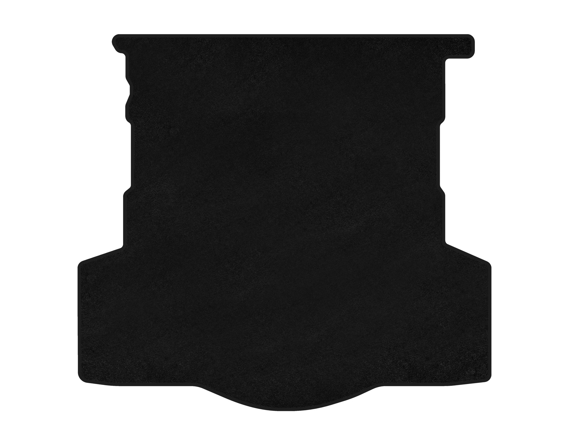 Premium textile trunk mat (2016-2020, SD, Black) for Lincoln MKZ 2012-2020 - image 1