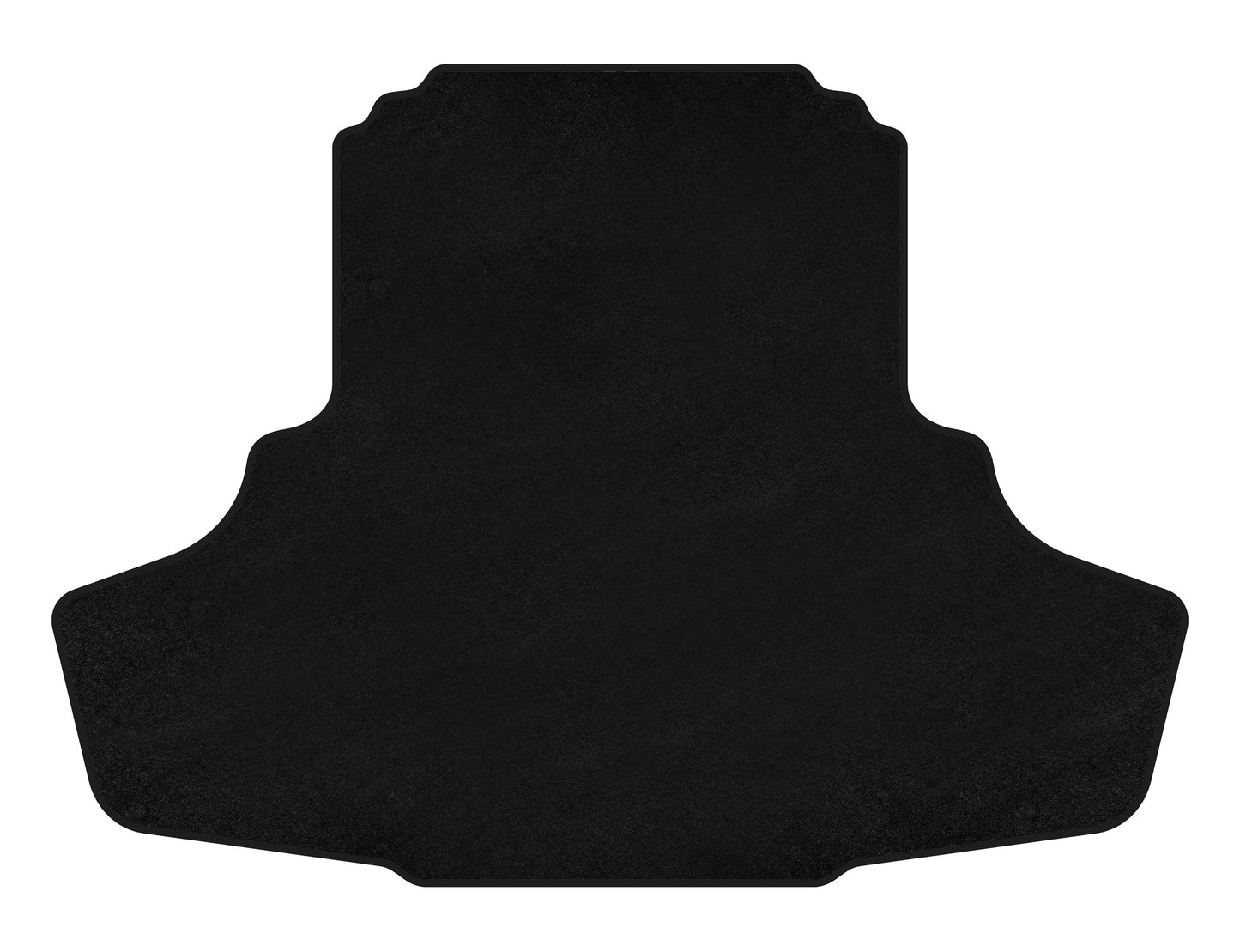 Trunk Mat Textile Premium (SD, Black) for Lexus GS 2005-2011 - image 1