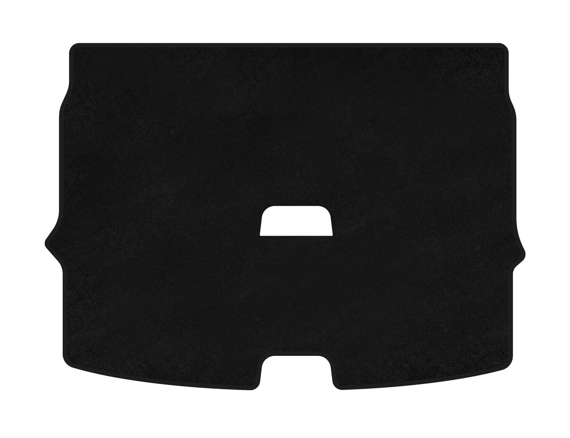 Premium Trunk Mat Textile (For Rogue Sport, Black) for Nissan Qashqai 2014-2021 - image 1