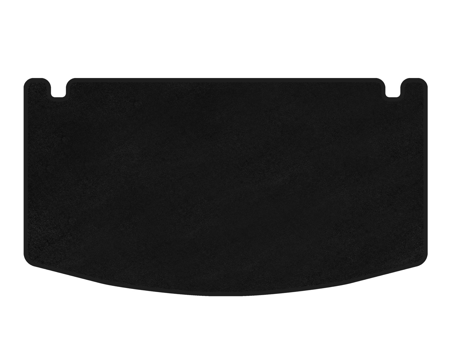 Classic textile trunk mat (2009-2011, HB, Black) for Kia Picanto 2004-2011 - image 1