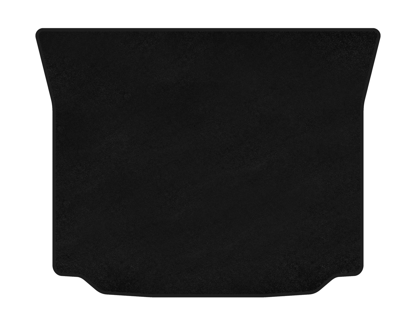 Trunk Mat Textile Classic (Black) for Skoda Roomster 2006-2015 - image 1