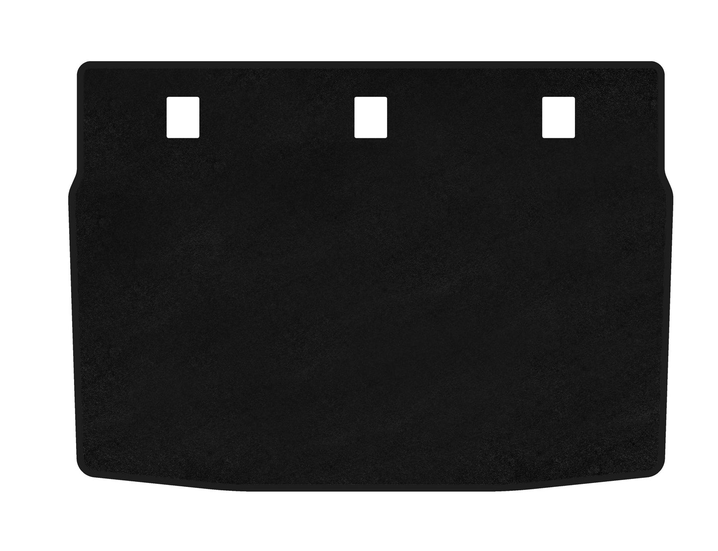 Trunk Mat Textile Premium (2008-2012, Black) for Kia Forte 2008–2024 - image 1