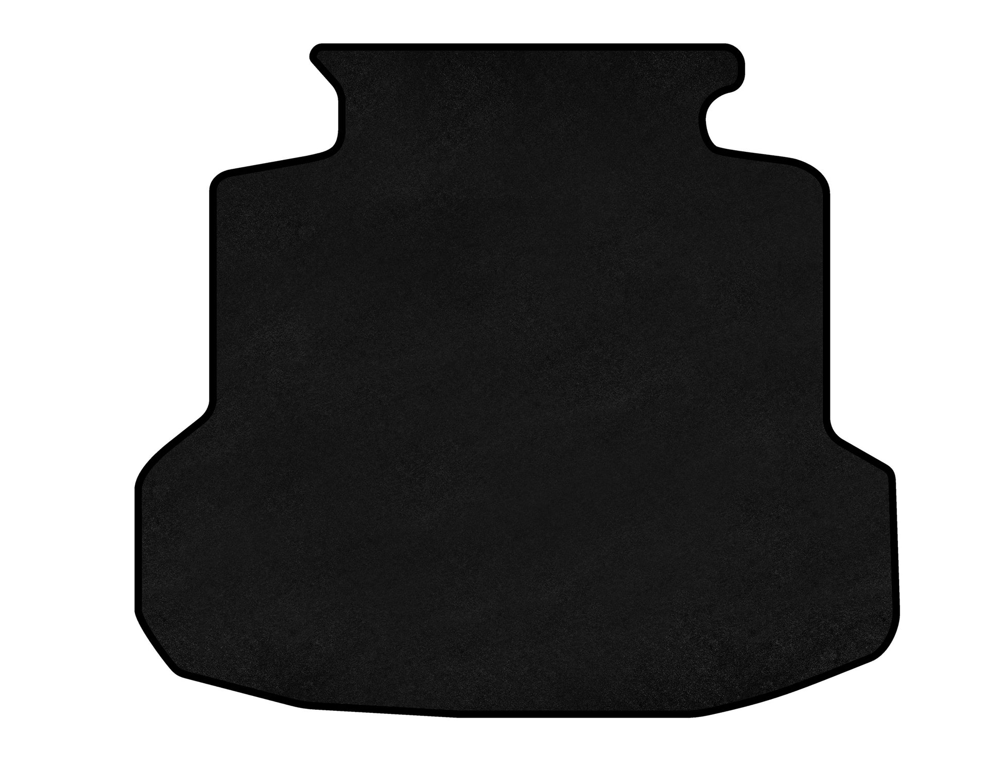 Trunk Mat Textile Classic (SD, Black) for Chrysler 200 II 2014-2017 - image 1