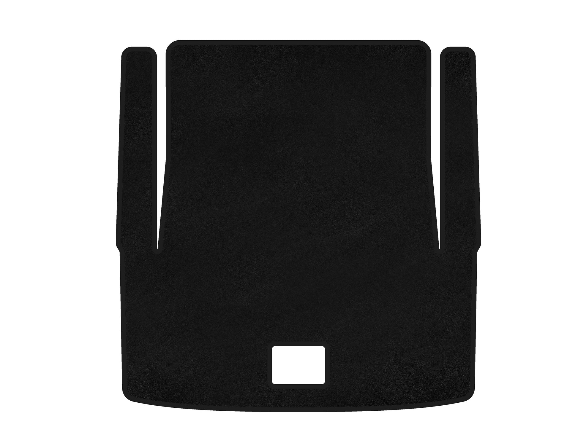 Premium Textile Trunk Mat V-1 (For E90, Black) for BMW 3 Series E-90/91/92/93 2005-2011 - image 1