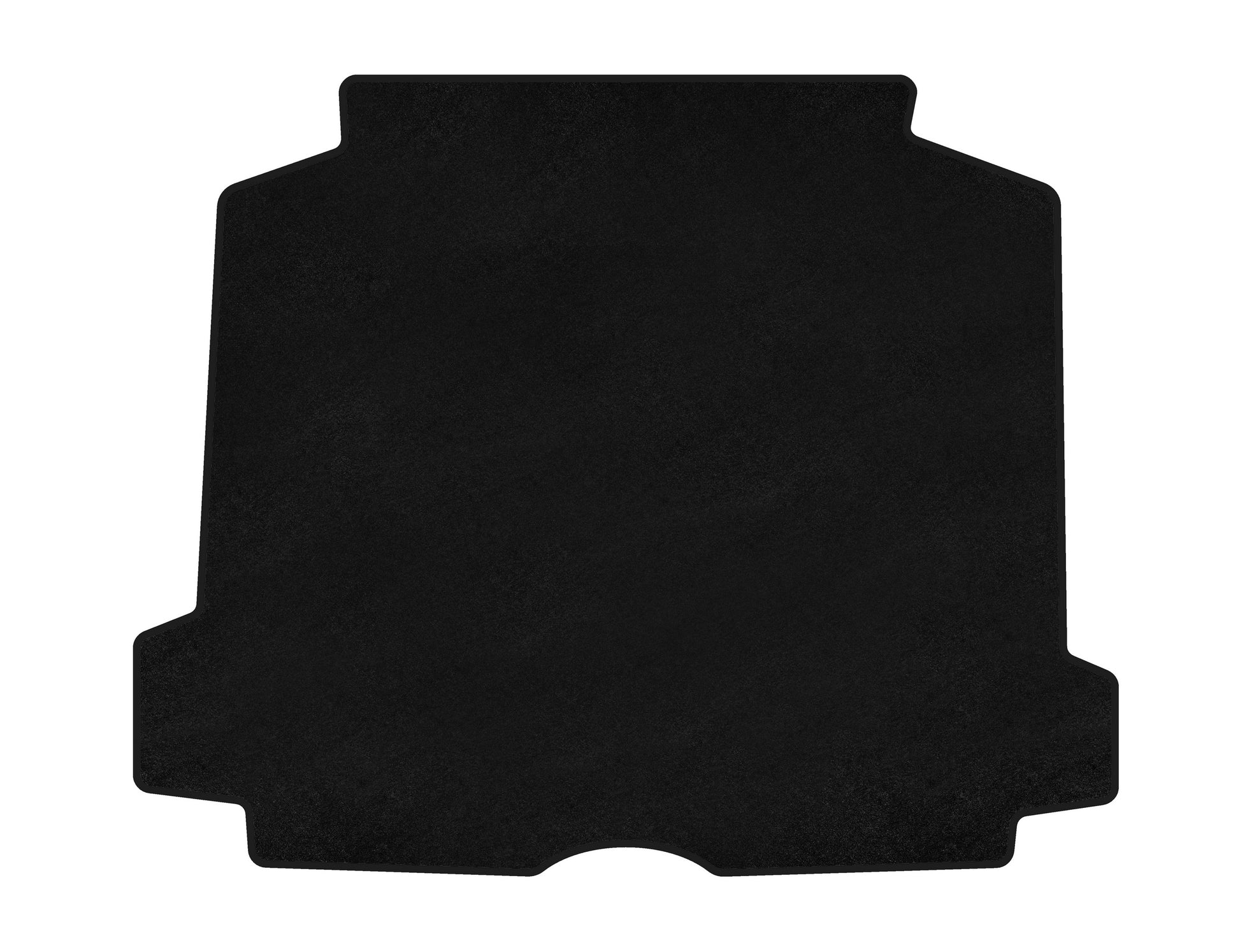 Trunk Mat Textile Premium (SD, Black) for Volvo S60 2000-2009 - image 1