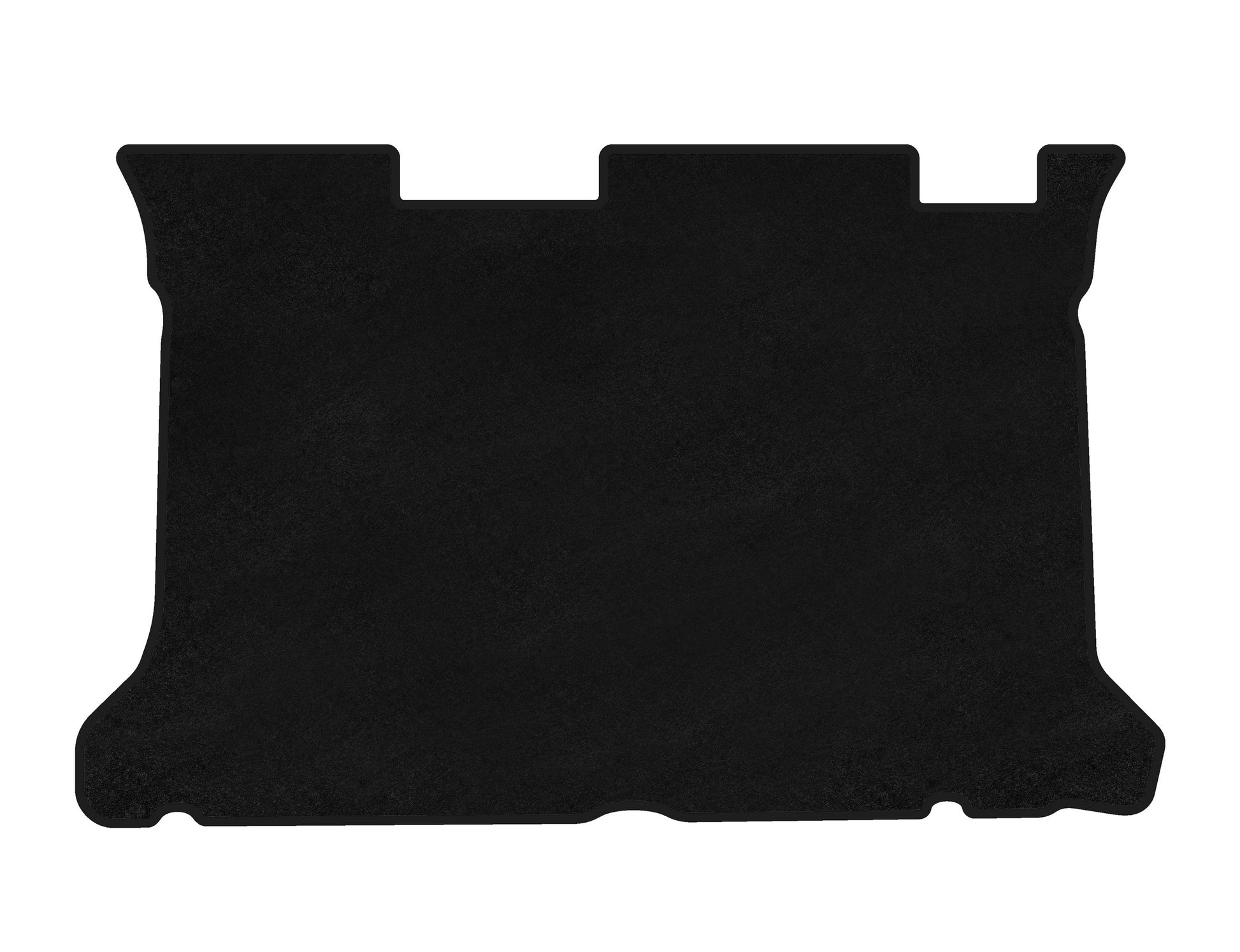 Premium Textile Trunk Mat (Black) for Hyundai Matrix 2001-2010 - image 1