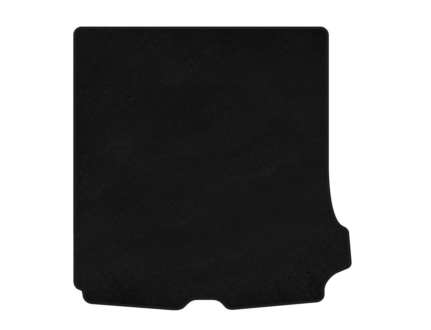 Premium Textile Trunk Mat (SW, Black) for Volvo V90 1997-1998 - image 1