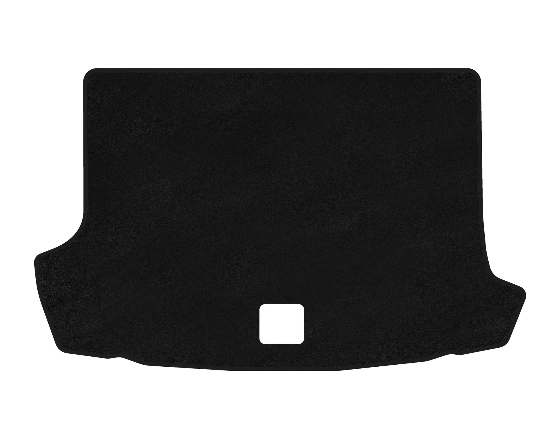 Trunk Mat Textile Premium V2 (5-Door, Black) for Volkswagen T-Roc 2017-2025 - image 1