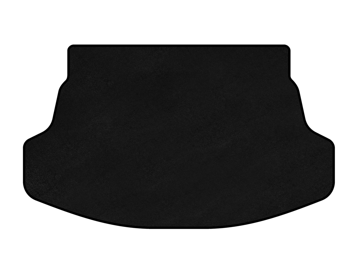 Premium Textile Trunk Mat (Hybrid, Black) for Lexus UX 2018- - image 1