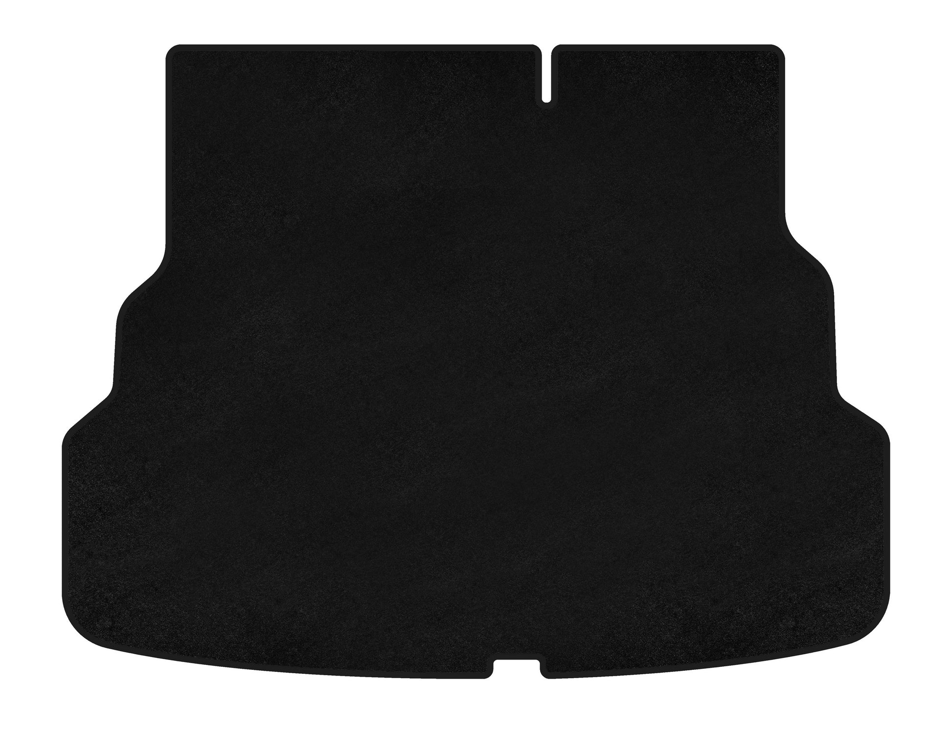 Trunk Mat Textile Classic V2 (SD, Black) for Kia Rio 2012-2017 - image 1