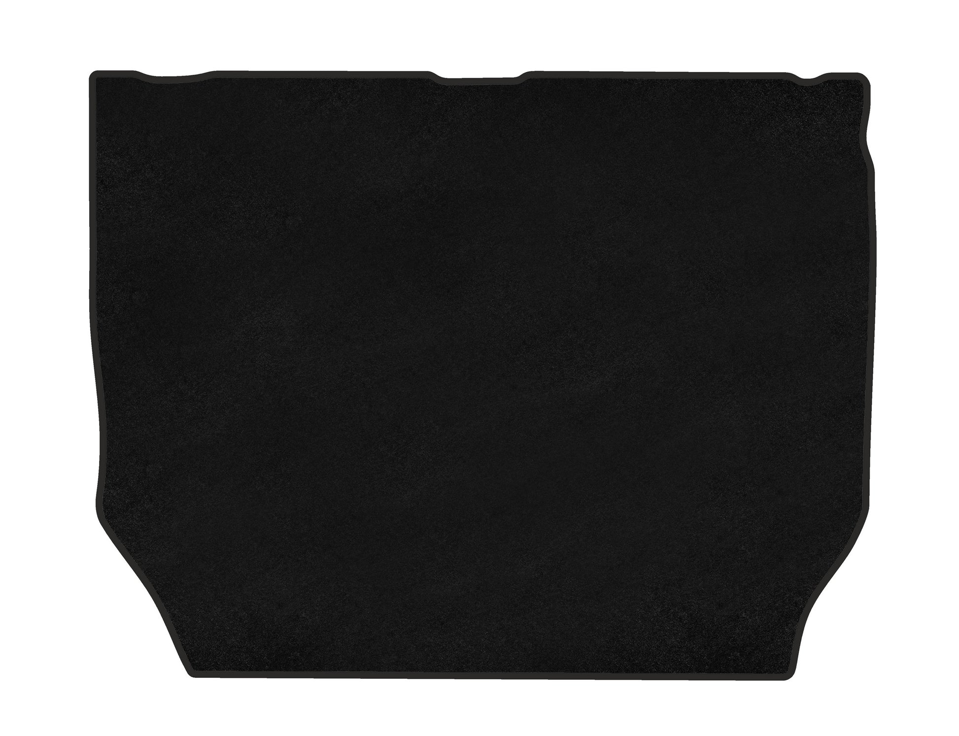 Trunk Mat Textile Classic (SD, Black) for Ford Taurus 2015- - image 1